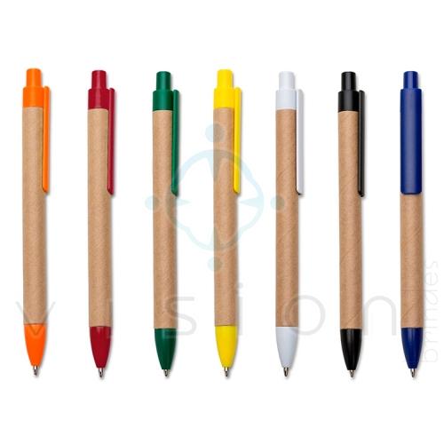Caneta em Papelão Ecológica