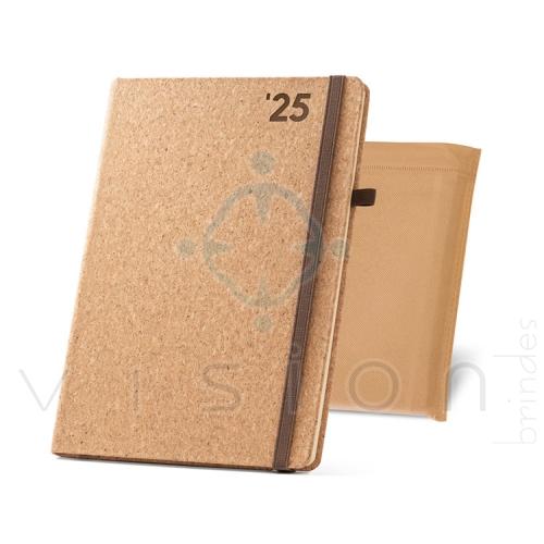 Agenda 2026 Grande B5 Eco Capa em Cortiça