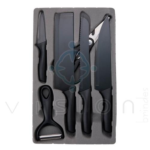 Kit Facas 6 peças