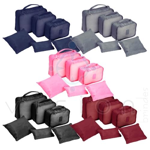 Kit Necessaires 6 Peças
