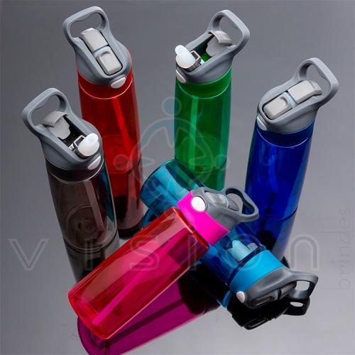 Garrafa Squeeze 650ml Plástico