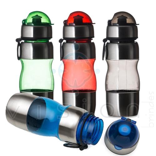 Garrafa Squeeze Alumínio 450ml