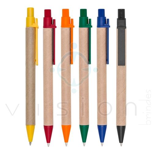 Caneta Ecológica Papelão