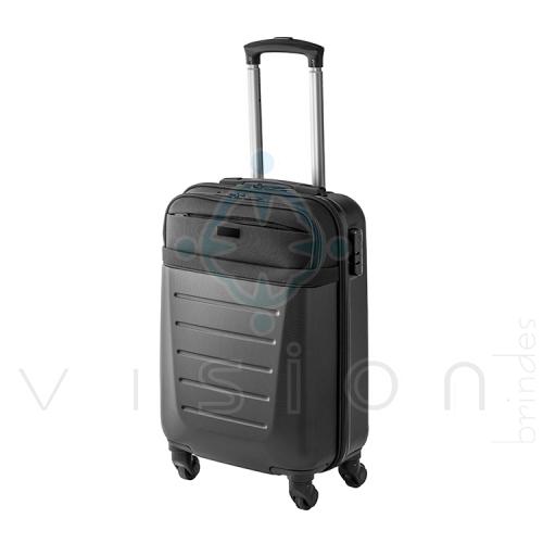 Mala de viagem executivo em ABS e 600D com 4 rodas