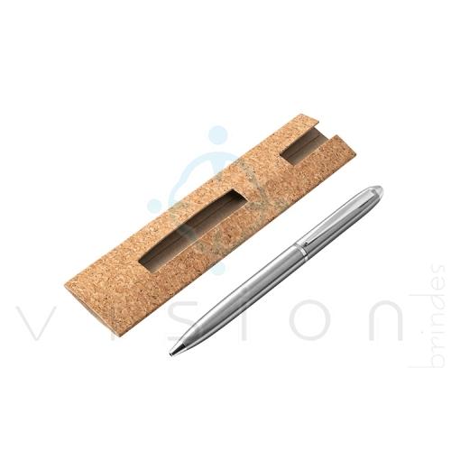 Caneta em Aço Inox